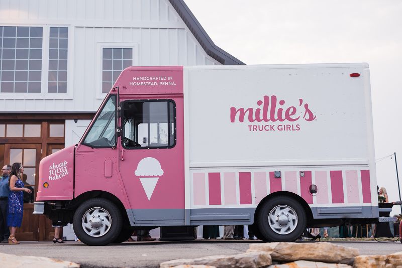 Millie's Ice Cream truck by Grayson House
